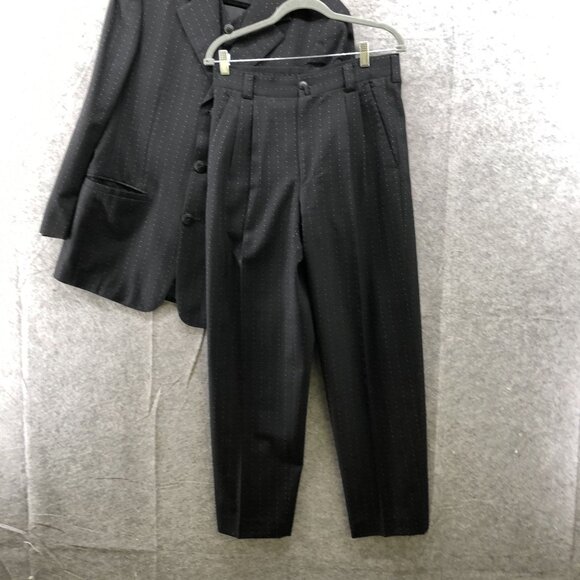 Versace Black Men's Suit - Picture 13 of 14